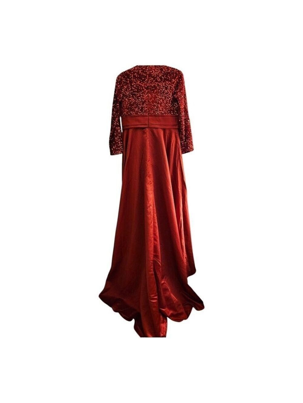 LanTing Wedding Dress, M, Red - Picture 11 of 14